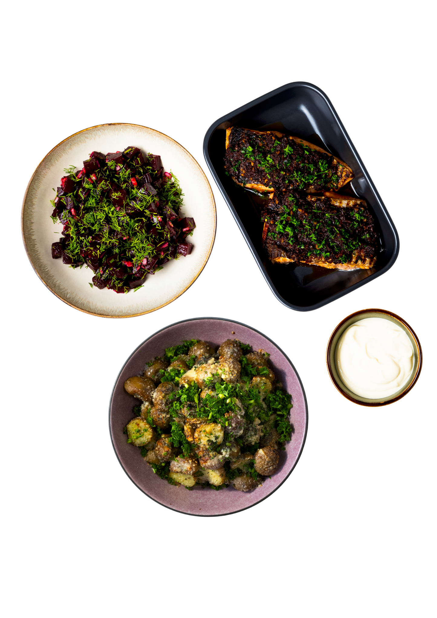 GRILLAÐUR LAX MEÐ HEIMAGERÐU PESTÓ