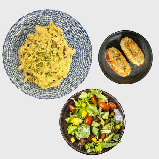 Pasta Carbonara með Beikoni